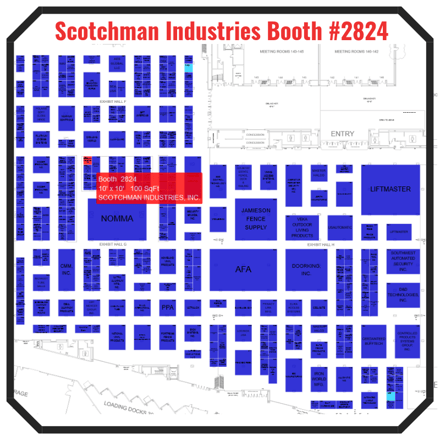 FENCETECH 19 map