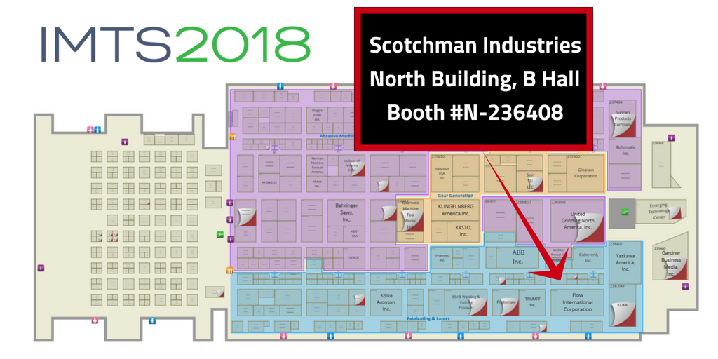 Scotchman Industries IMTS 2018 Map(2)