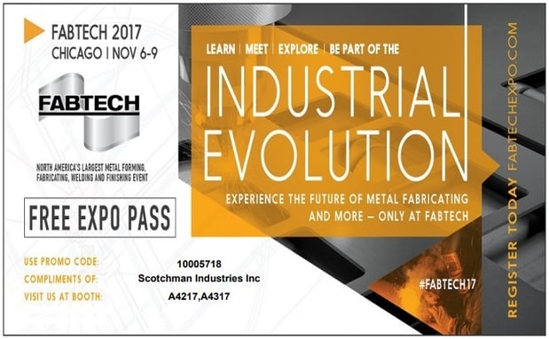 Scotchman Guest Pass FABTECH 2017