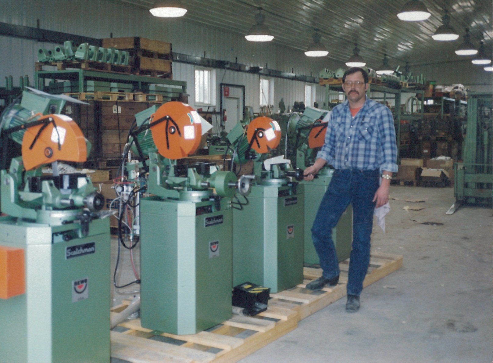 1985 - BEWO - Bruce Cold Saw Product Manager