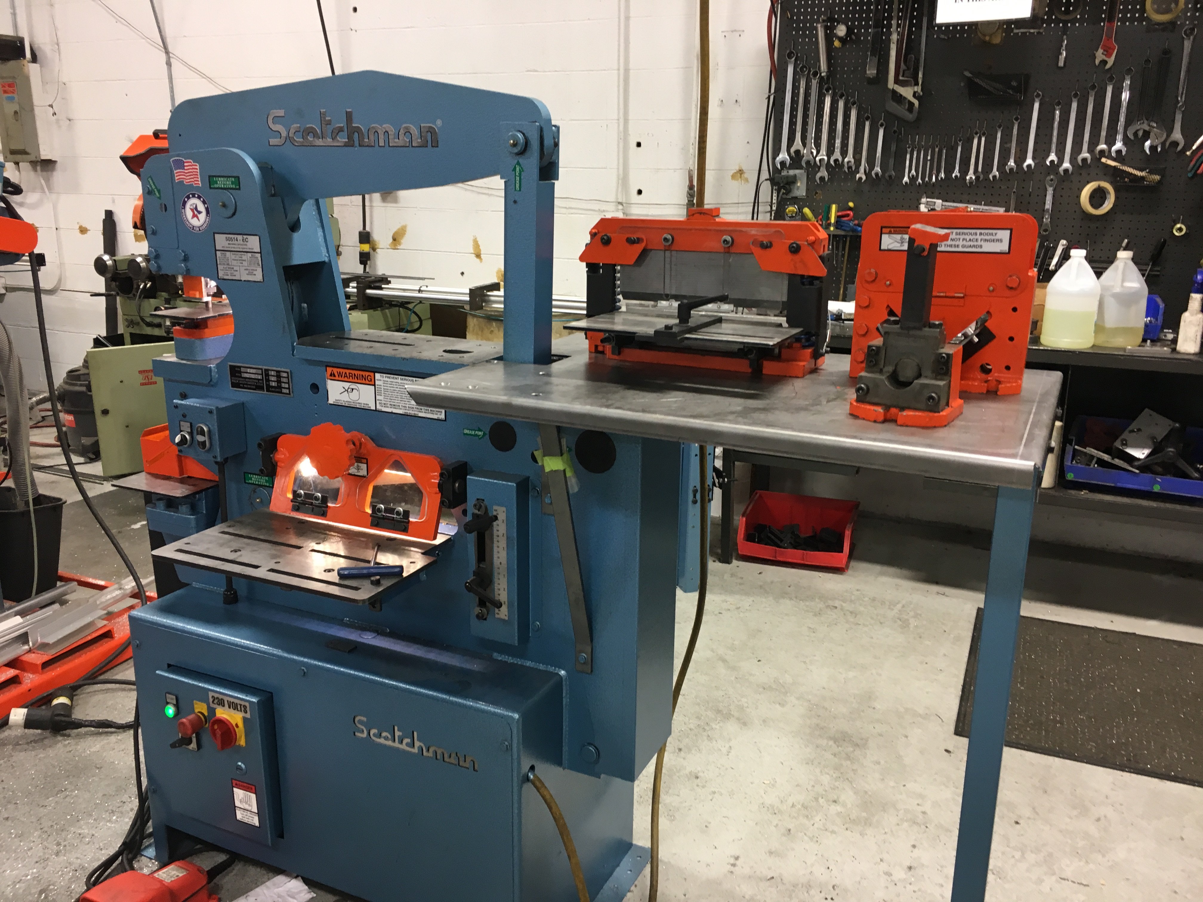 162 Series Square Punch, Ironworker