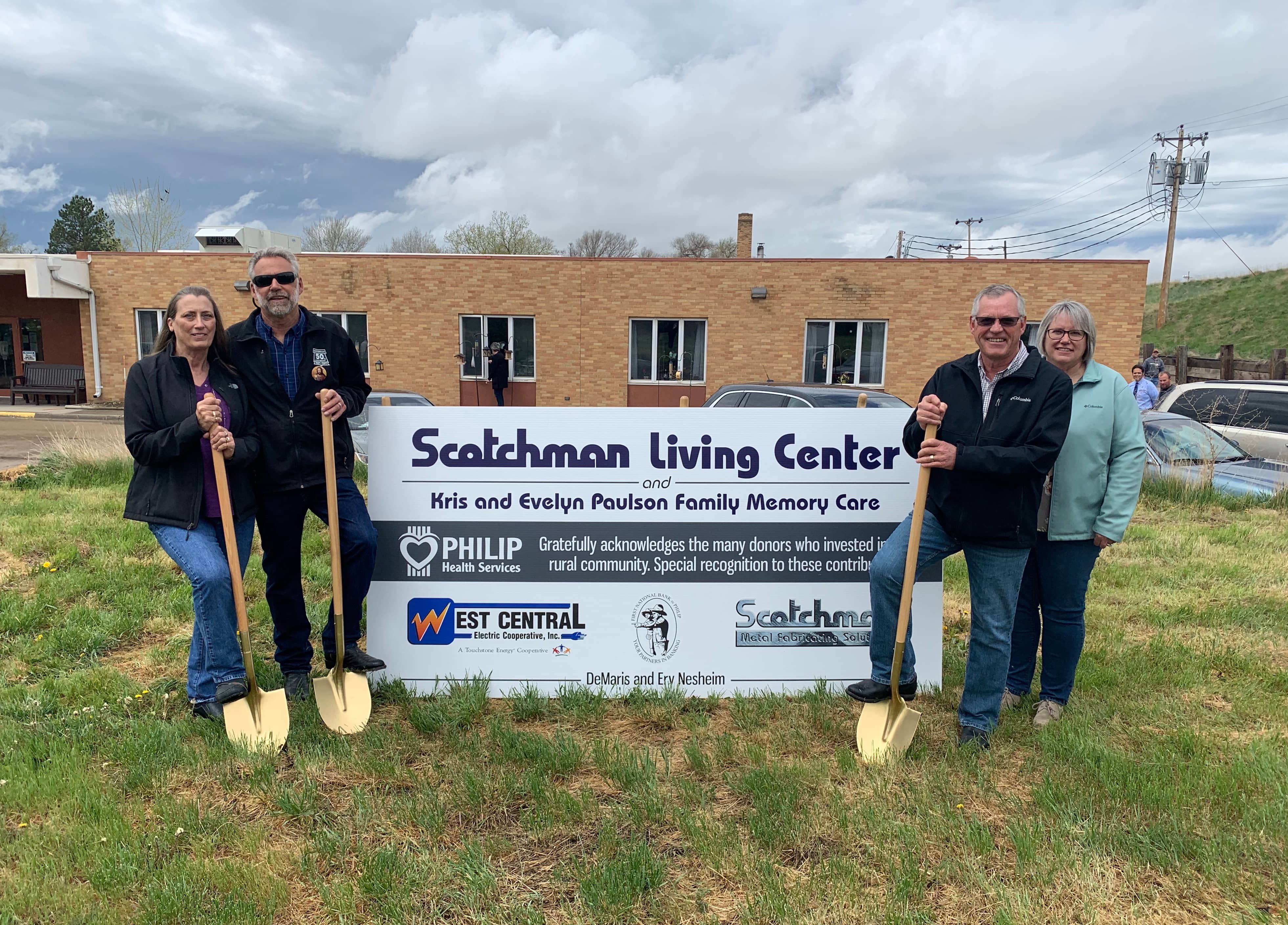 Scotchman Living Center breaking ground 2020-1