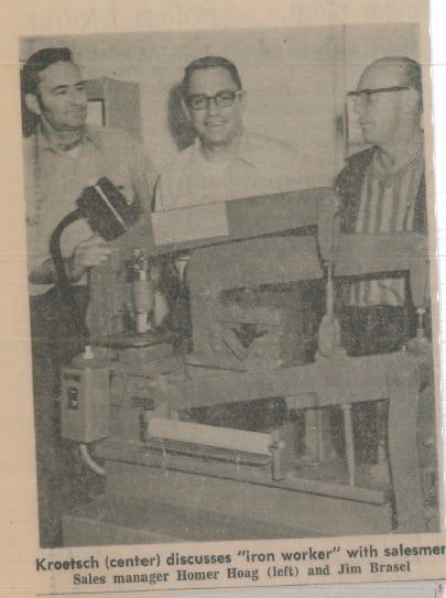 1972 - Newspaper.photo-celebrating-1,000th ironworker-1972