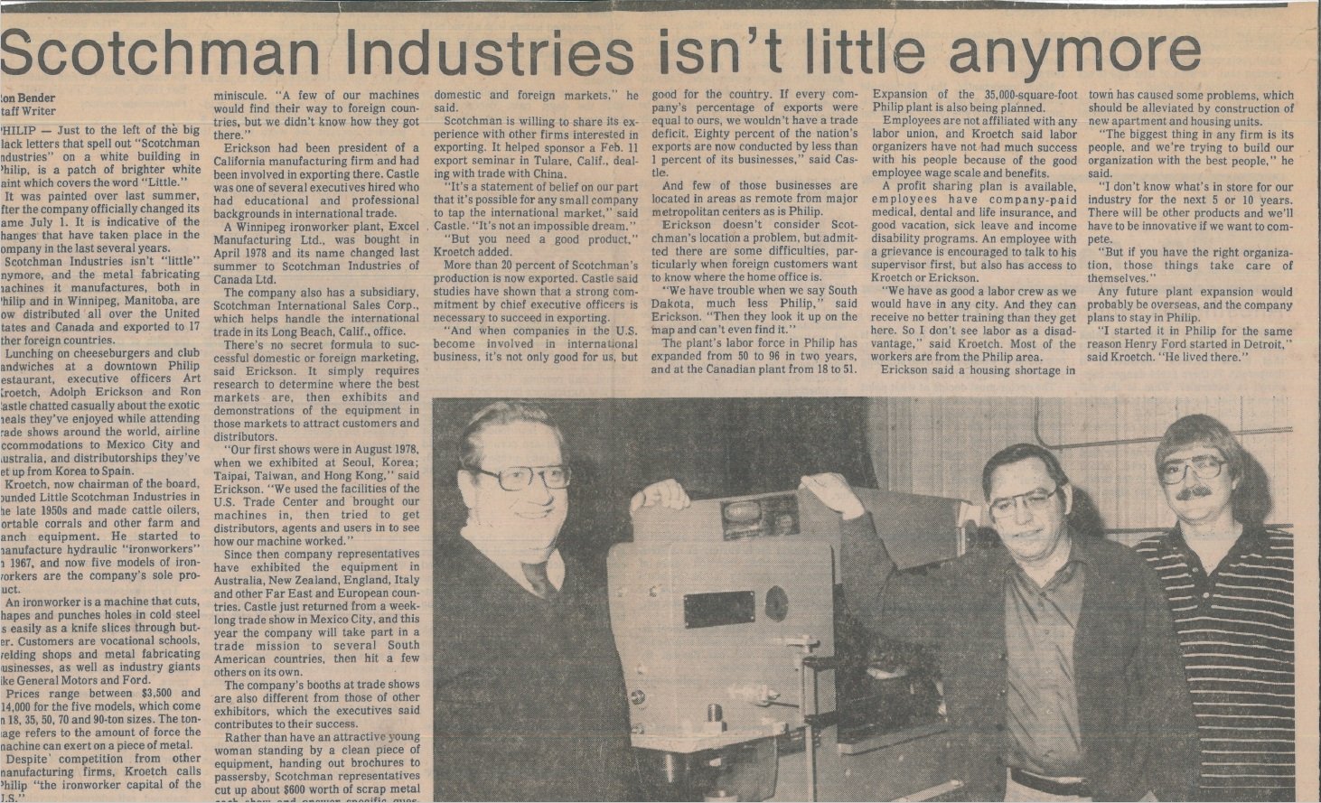 1980 - Scotchman-isn_t-little-anymore-newspaper-1980